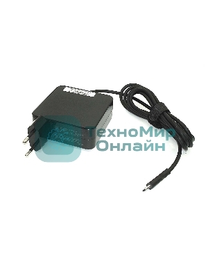 Блок питания (сетевой адаптер) для ноутбуков Xiaomi 65W USB Type-C OEM черный