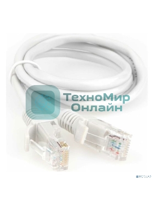 Патч-корд CCA light UTP Гарнизон PC-UTP-5e-1 cat.5e, 1м, литой, многожильный серый