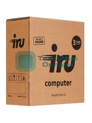 Компьютер IRU Tactio 520B6SB MT Ryzen 5 8500G (3.5) 32Gb SSD 512Gb RGr FreeDOS 2.5Gigabit 450W черный (RUS) (2116626)