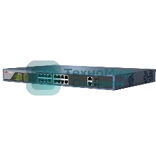 Коммутатор Hikvision DS-3E0318P-E 16xPOE