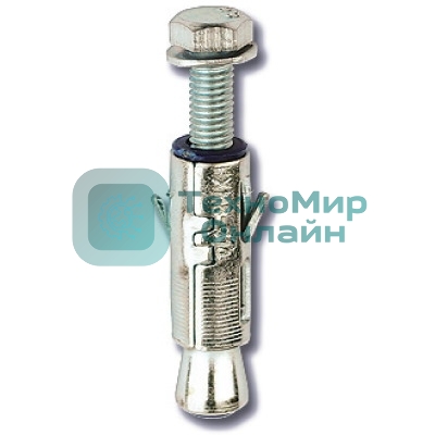 Анкер забивной М10 усил. с болтом (уп. 20 шт) ДКС CM461065
