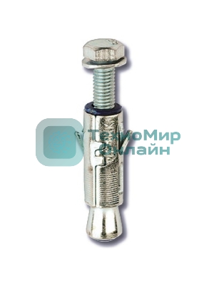 Анкер забивной М10 усил. с болтом (уп. 20 шт) ДКС CM461065