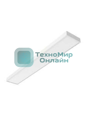 Светильник светодиодный BASIC 1195х180х50 35Вт 4000К офисный встраив. накладной с опаловым рассеив. VARTON B1-A0-00270-01G02-2003540