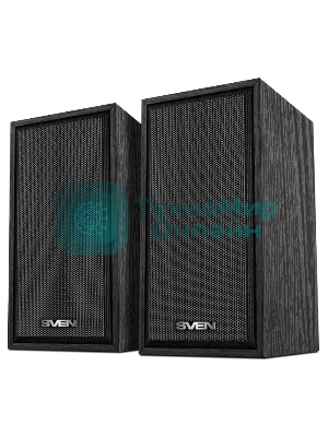 Акустическая система SVEN SPS-509 2.0 (2x3W, USB+БП) дерево, черный