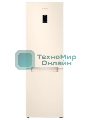 Холодильник Samsung RB33A32N0EL/WT бежевый двухкамерный 230/98л морозилка снизу, No Frost