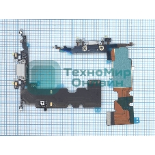 Шлейф разъема питания для iPhone 8 Plus белый