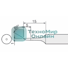 Жало для паяльника Goot PX-60RT-1CR
