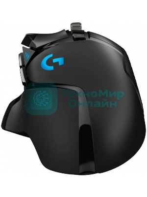 Мышь проводная Logitech G502 HERO черный, 25600 dpi, USB, кнопки - 11