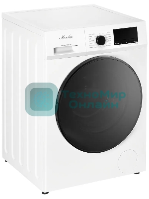 Стиральная машина с функцией сушки Monsher MWDM 665 Blanc белая, загрузка фронтальная 13кг, 1400 об/мин., класс: A