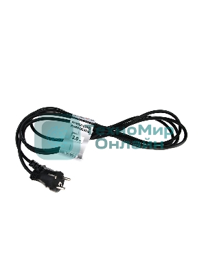 Кабель компьютер - розетка 3 м 220V (Европейский стандарт) VCOM/TELECOM