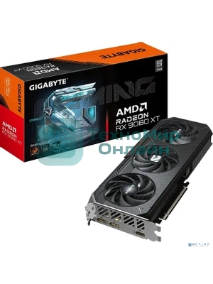 Видеокарта Gigabyte PCI-E 5.0 GV-R9060XTGAMING OC-16GD 1.0 AMD Radeon RX 9060XT 16Gb 128bit GDDR6 2210/20000 HDMIx2 DPx2 HDCP Ret