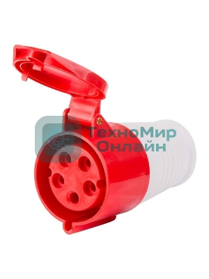 Розетка Rexant 225 переносная 3Р+РЕ+N 32А 380 В IP44