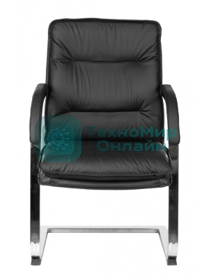 Кресло Бюрократ T-9927SL-LOW-V черный, кожа