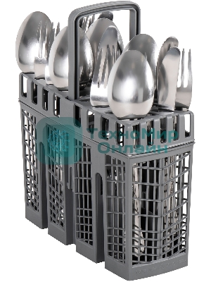 Посудомоечная машина Maunfeld MWF08B, белый, 44.8 см, 9 компл., 49 дБ, класс A++