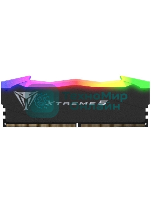 Оперативная память Patriot Viper Xtreme 5, DDR5, 32GB (2x16GB), 8000MHz, CL38, DIMM, с радиаторами, RGB, черный
