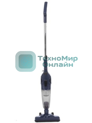 Пылесос вертикальный Blackton Bt VC1605B синий, питание от сети, 80 Вт, уборка сухая, пылесборник 0.5 л