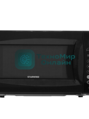 Микроволновая печь Starwind SMW4420 черный, 20 л, 700 Вт, переключатели - кнопки