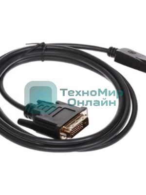 Кабель-переходник Cablexpert DisplayPort (M) в DVI-D (M) 1.8м (CC-DPM-DVIM-6)