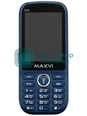 Мобильный телефон Maxvi K20 синий