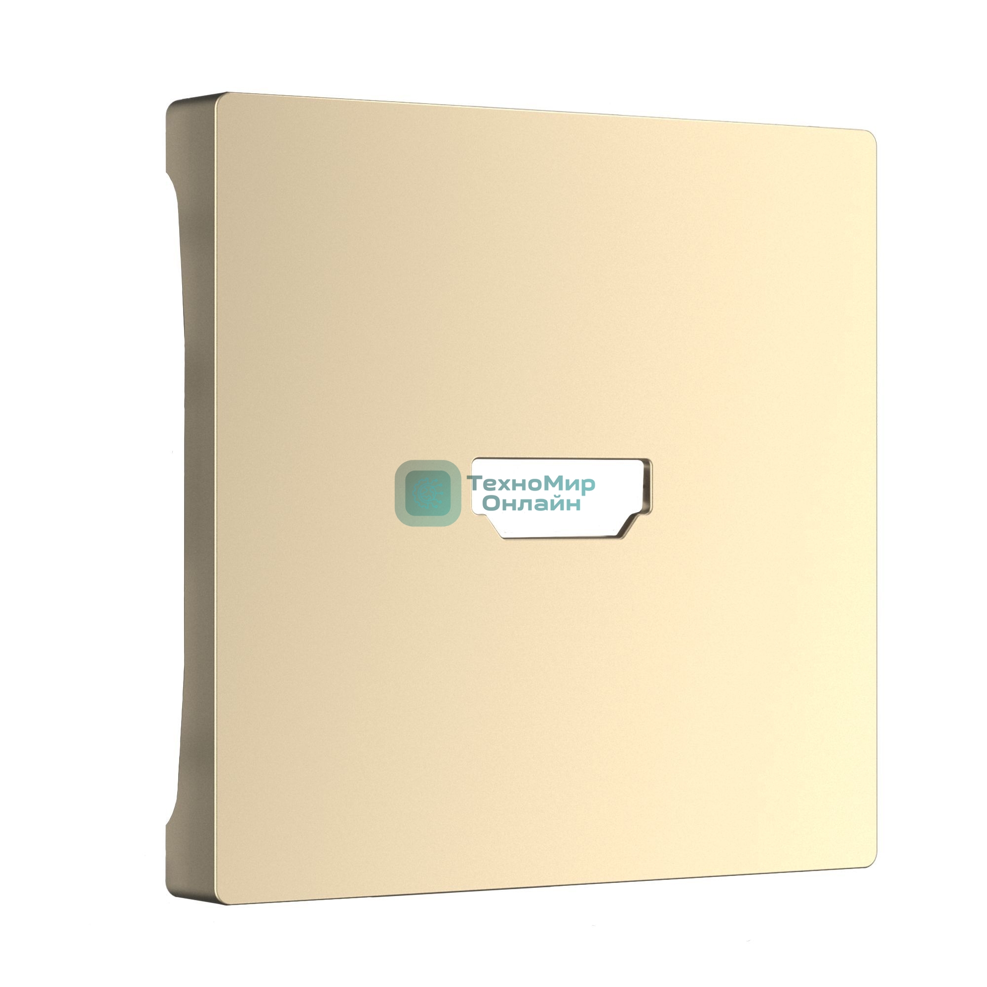 Накладка для розетки HDMI (шампань)