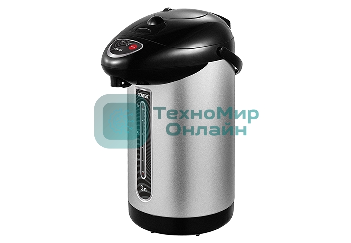 Термопот Centek CT-0089 Black 3л, 750Вт, 3 способа подачиy