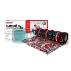 Теплый пол (нагревательный мат) Rexant PRO (RNX -2,0-440 площадь 2,0 м² (0,5х4,0 м)), 440 Вт,  двухжильный с экраном