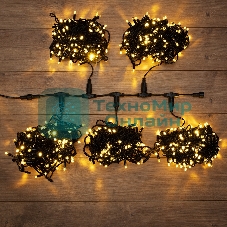 Гирлянда Neon-night LED ClipLight 24V, 5 нитей по 20 метров, цвет диодов теплый белый