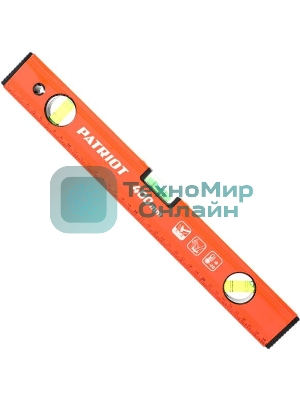 Уровень PATRIOT LCP-400, алюминиевый фрезерованный, 400мм