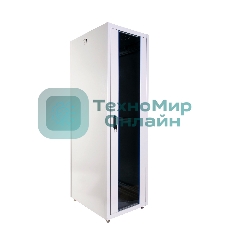 Шкаф телекоммуникационный напольный ЭКОНОМ 42U (600 × 800) дверь металл 2 шт.