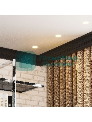 Лампа светодиодная Gauss Black 3Вт цок.:GU4 рефлектор 220B 2700K св.свеч.бел.теп. MR11 (упак.:10шт) (132517103)