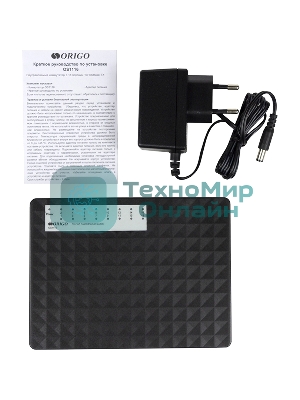 Коммутатор неуправляемый 16-портовый ORIGO OS1116/A1A 10/100 Мбит/с