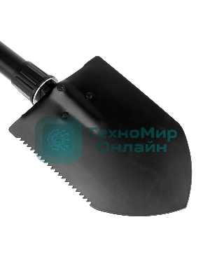 Лопата походная Palisad 150х200х253-620 мм, цельнометаллическая, складная в чехле