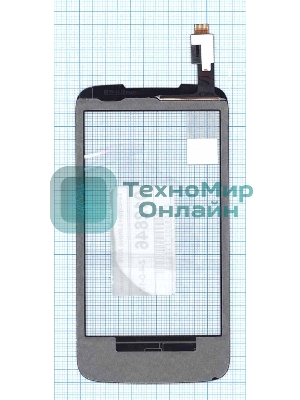 Сенсорное стекло (тачскрин) для Lenovo A376, черное