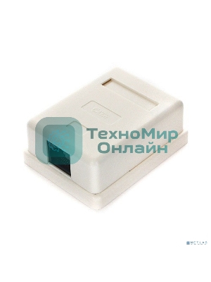 Розетка NA216 RJ-45 кат.6 внешняя 1 порт, 110&Krone