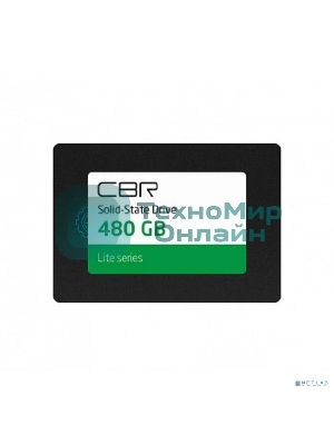 Накопитель SSD CBR, 480Gb, SATA III, 2.5