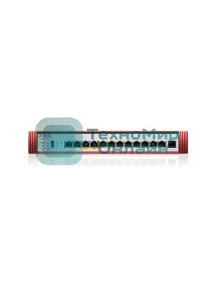 Межсетевой экран Zyxel USG FLEX 500H, Rack, 2xRJ-45: 1/2.5G (LAN/WAN), 2xRJ-45: 1/2.5G PoE+ (LAN/WAN), 8xRJ-45: 1G (LAN/WAN), 1xUSB3.0 **