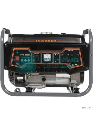 Электрогенератор бензиновый Carver PPG-3600A, 2.8 кВт, 67 дБ, 40 кг