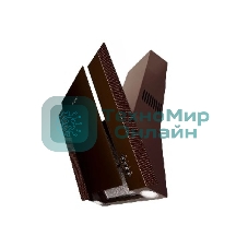 Вытяжка наклонная Gefest ВО 3603 Д1К коричневый, 60 см, 550 куб. м/ч, 76 дБ