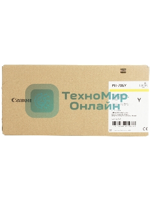 Картридж струйный Canon PFI-706 Y желтый для iPF8300S/8400/9400S/9400 (6684B001)