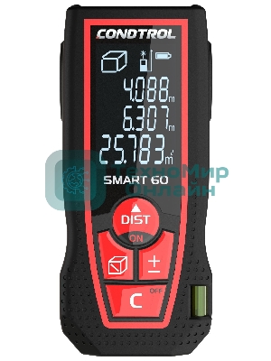 Дальномер CONDTROL SMART 60лазерный от 0.05 до 60 метров