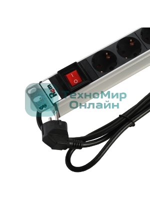 Блок распределения питания ЦМО R-16-8S-V-440-3 гор.размещ. 8xSchuko базовые 16A Schuko 3м
