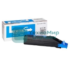 Картридж лазерный Kyocera TK-865C (1T02JZCEU0) голубой для TASKalfa 250ci/300ci 12000 стр.