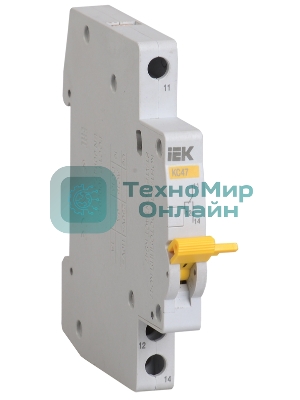 Контакт состояния КС47 новая серия на DIN-рейку IEK IEK MVA01D-KS-1