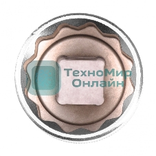 Головка торцевая Stels 30 мм, 12-гранная, CrV, под квадрат 1/2