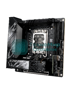 Материнская плата ASUS ROG STRIX Z890-I GAMING WIFI, LGA1851, Intel Z890, 2xDDR5, 2xSATA, 2xM.2, 1xPCI-E 5.0 x16, 1xHDMI, 2xThunderbolt 4, 1x2.5Gb LAN, 9xUSB-A, 1xUSB-C, 5.1, Mini-ITX
