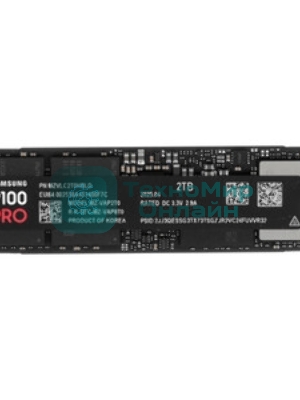 Накопитель SSD 2Tb Samsung 9100 PRO, M.2, PCI-E 5.0 x4, TLC 3D NAND R/W - 14800/13400 Mb/s