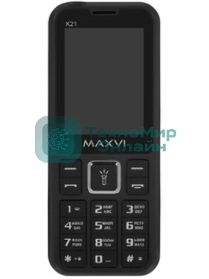 Мобильный телефон Maxvi K21 черный