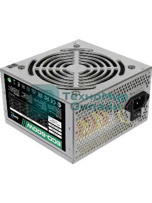 Блок питания Aerocool/Formula 600W Retail ECO-600W, 600Вт, 120мм, серый