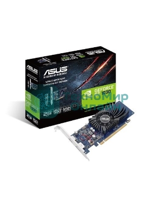 Видеокарта AsusGT1030-2G-BRK nVidia GeForce GT 1030 2048Mb 64bit GDDR5 1228/6008/HDMIx1/DPx1/HDCP PCI-Elow profile Ret