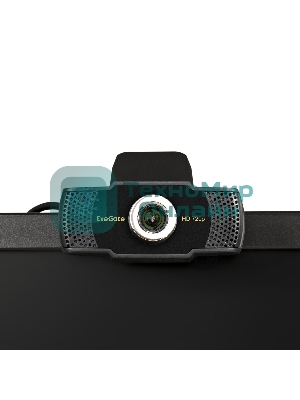 Веб-камера ExeGate BusinessPro C922 HD 1280x720, 30 кадр/с, USB Type-A, микрофон (шумоподавление), универсальное крепление